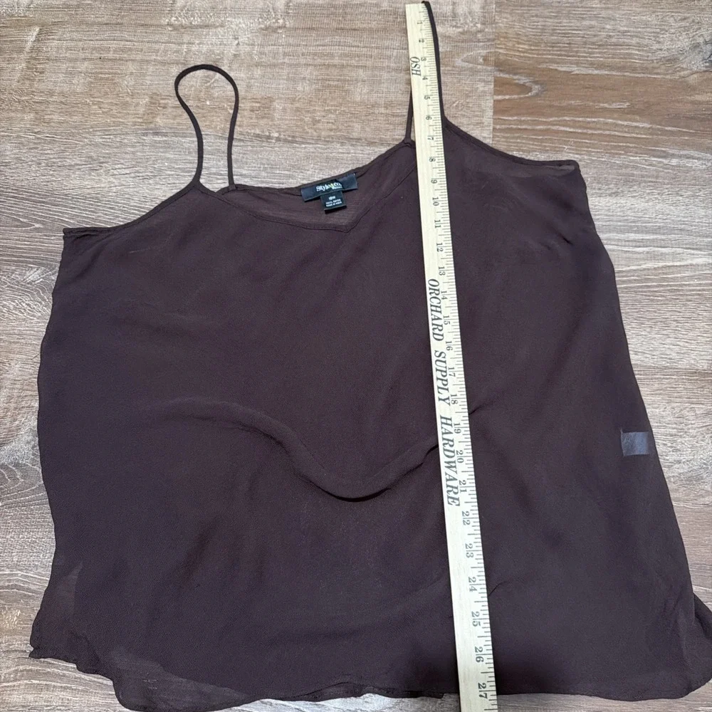 Style & Co Women's Sheer 18w Rayon Camisole Top
